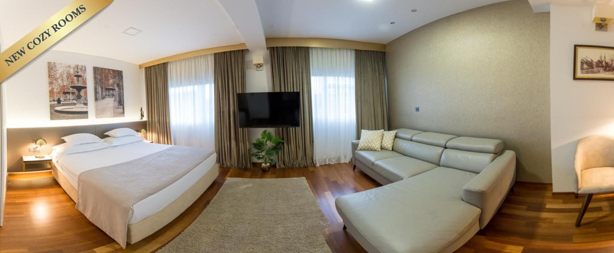 Hotel Jarun Zagreb Bagian luar foto